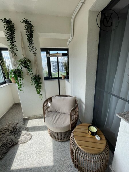 Pipera, Ivory Residence, apartament modern 2 camere balcon 10m